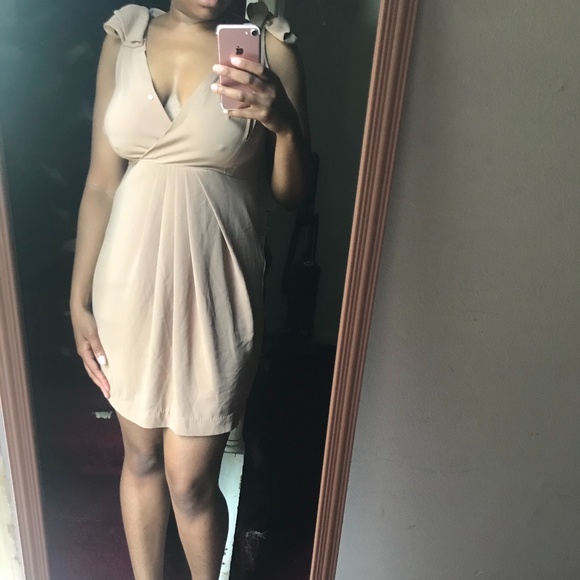 Love 21 Dresses & Skirts - Sexy Brown - Love 21 - Off shoulder Dress